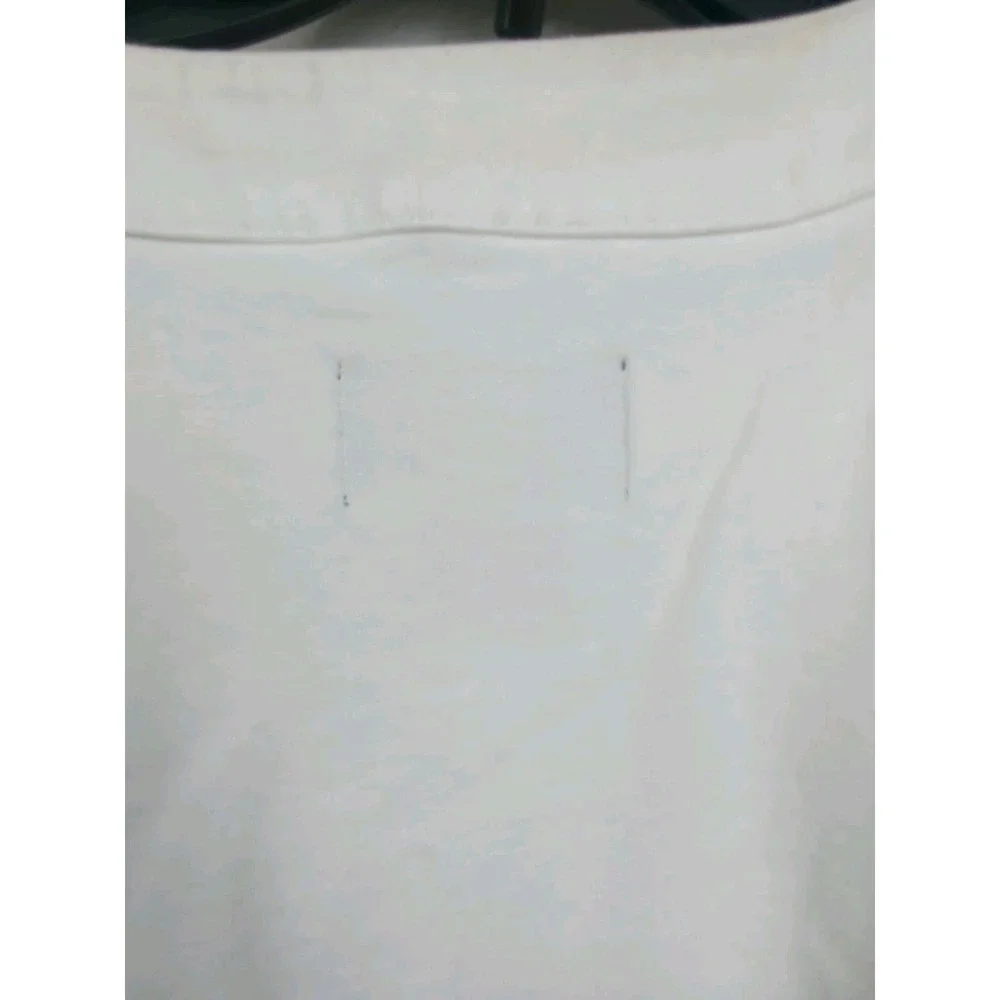 Pre-owned Size XXL Jordan‎ Loose FIT Baseball Jersey TOP, White, Snaps, See Pics